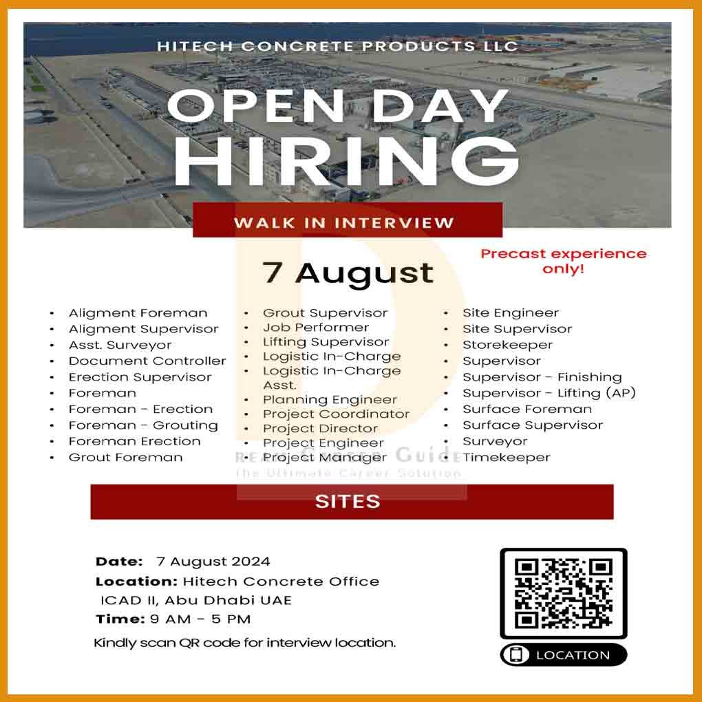 Trojan Construction Group Jobs | Latest Abu Dhabi Jobs