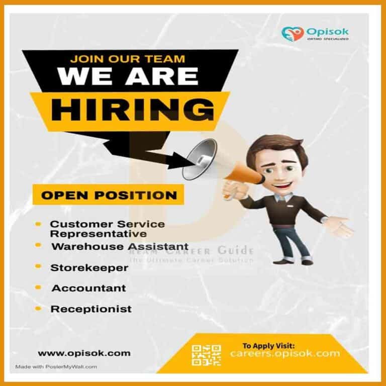 Opisok Ortho Clinic Careers Latest Gulf Vacancy