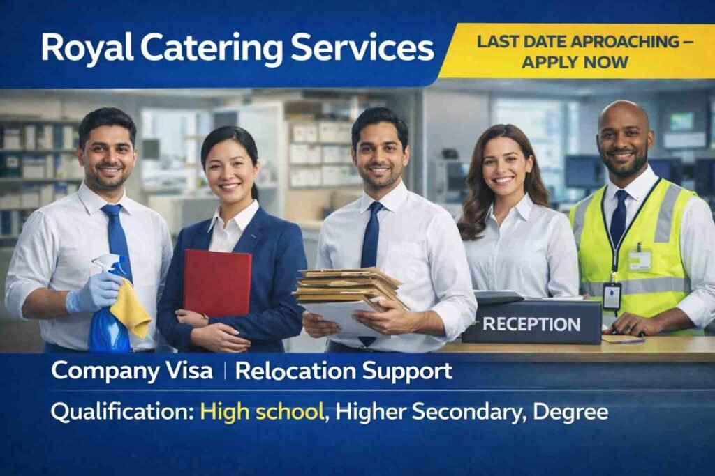 Royal Catering Services Jobs | Latest job vacancy