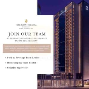 Intercontinental Dubai Careers 