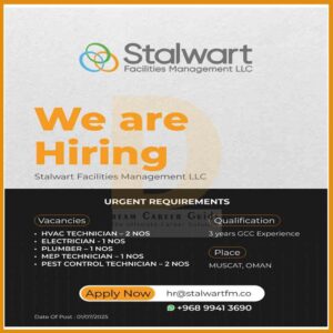 Stalwart Facilities Management LLC Vacancies