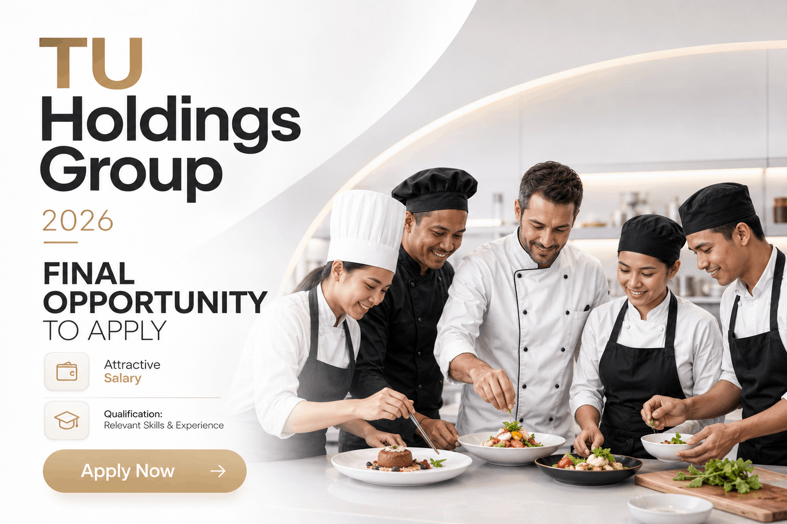 TU Holdings Group Jobs : Apply for High-Salary Careers