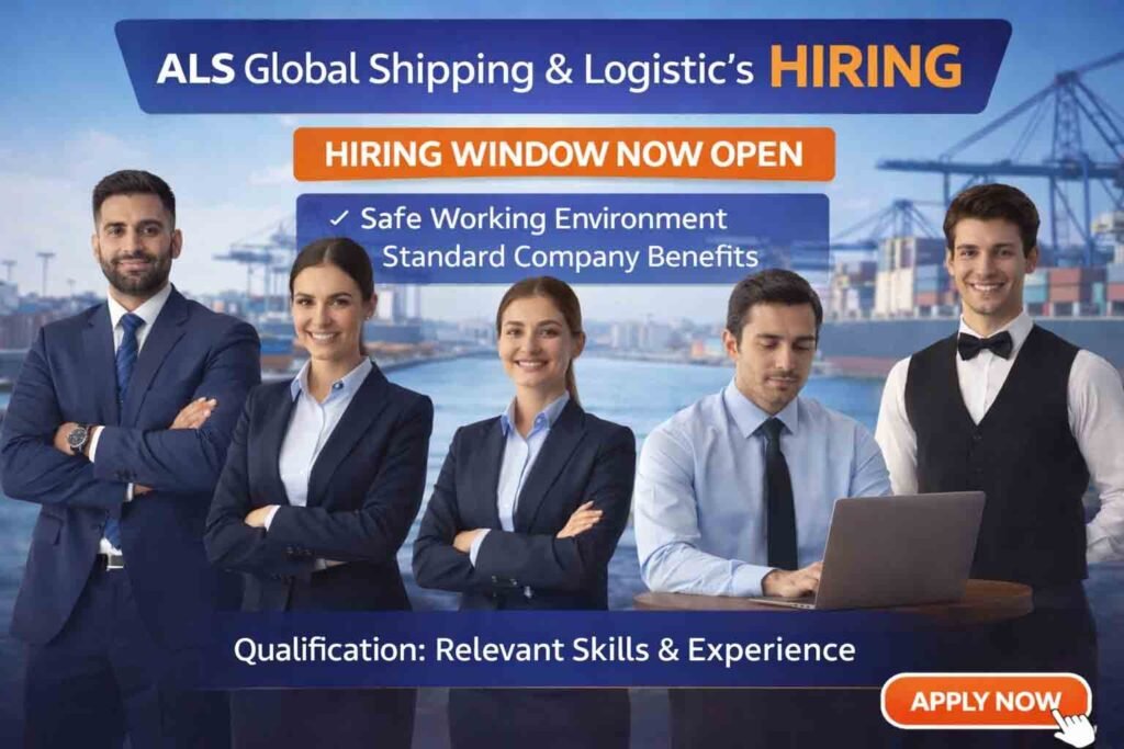 ALS Global Shipping & Logistic's Jobs : GSL Dubai Careers