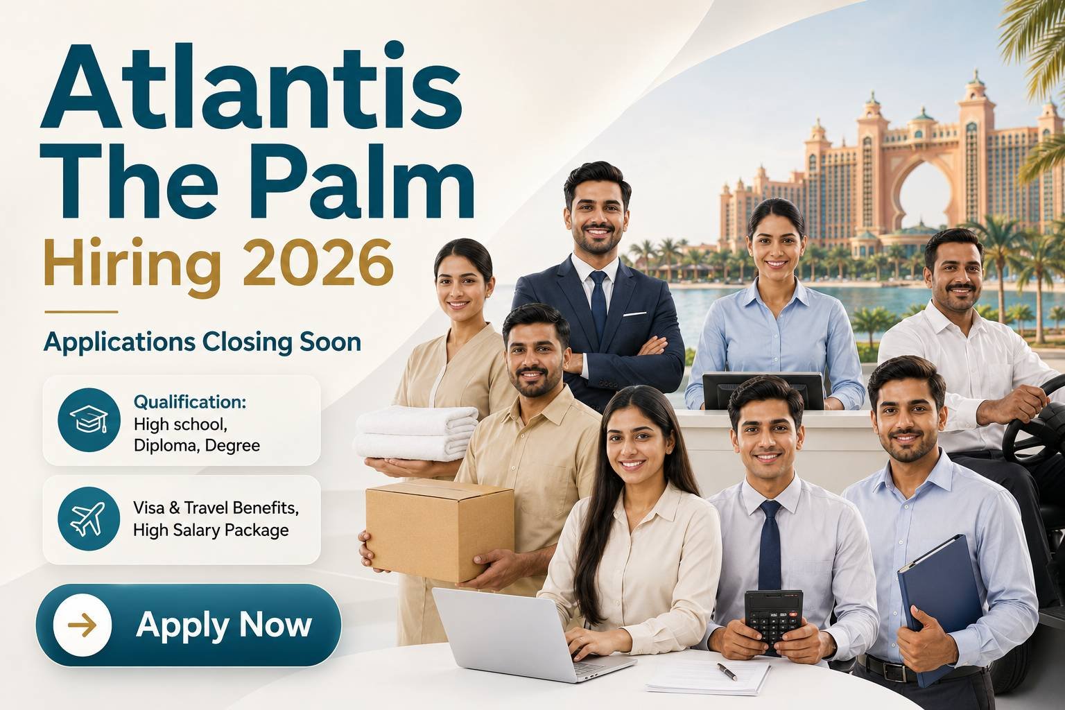 Atlantis The Palm Jobs Dubai :2026 | Lifeguard jobs in Dubai Hotel
