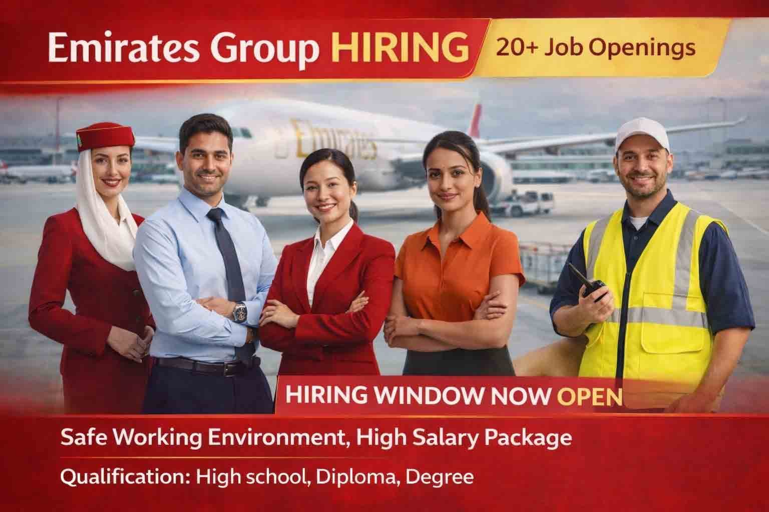 Emirates Group Job | Latest Job Opportunities In Dubai | EM6