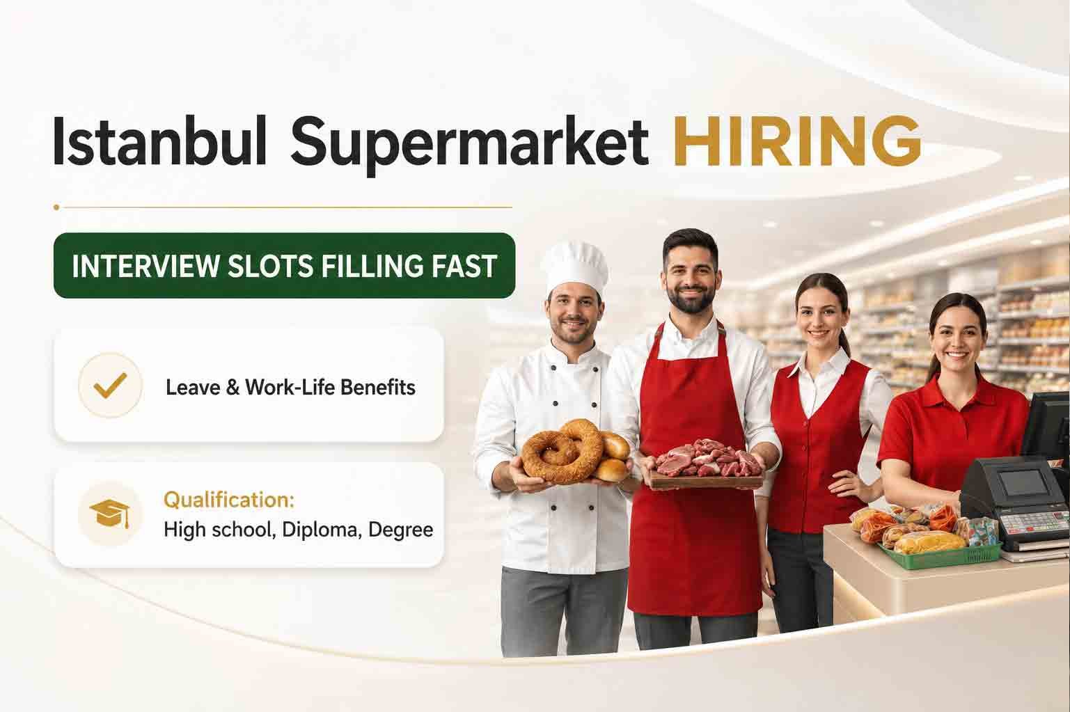 Istanbul Supermarket Jobs : UAE Retail & Cashier Careers