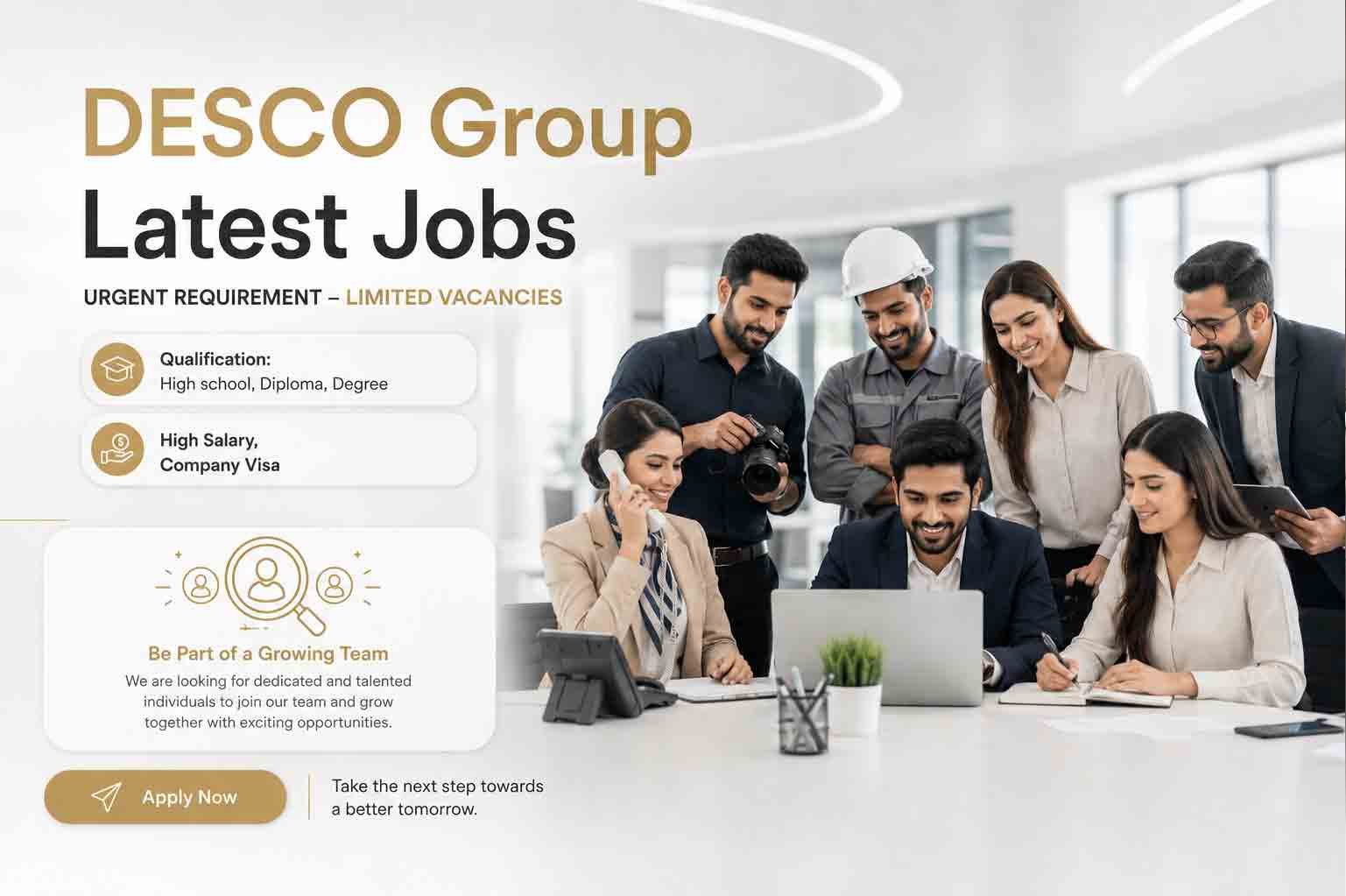 DESCO Group Jobs Dubai 2026 – Exciting Careers Open