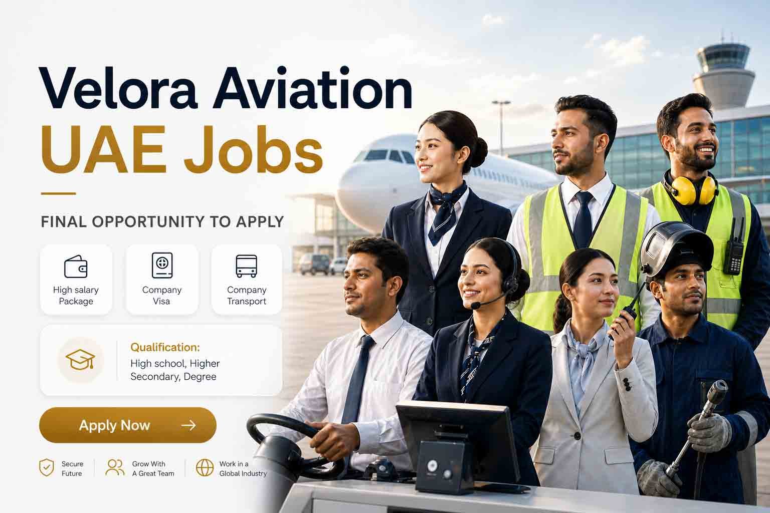 Velora Aviation Jobs:Hiring Cabin Crew & Flight Operations Staff in Dubai
