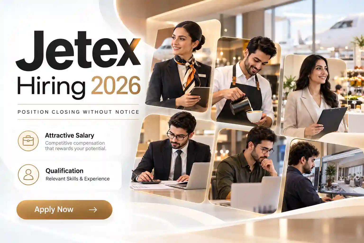 Jetex Jobs: Apply for Latest Aviation & VIP Careers
