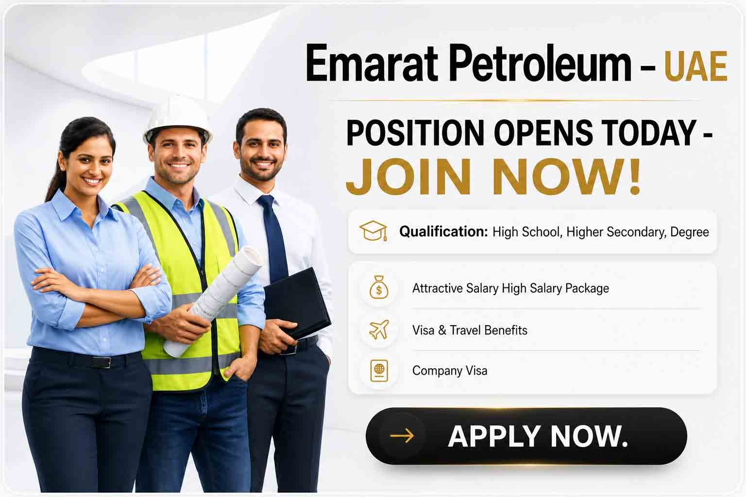 Emarat Petroleum Jobs : Oil & Gas Careers in Dubai & Northern Emirates