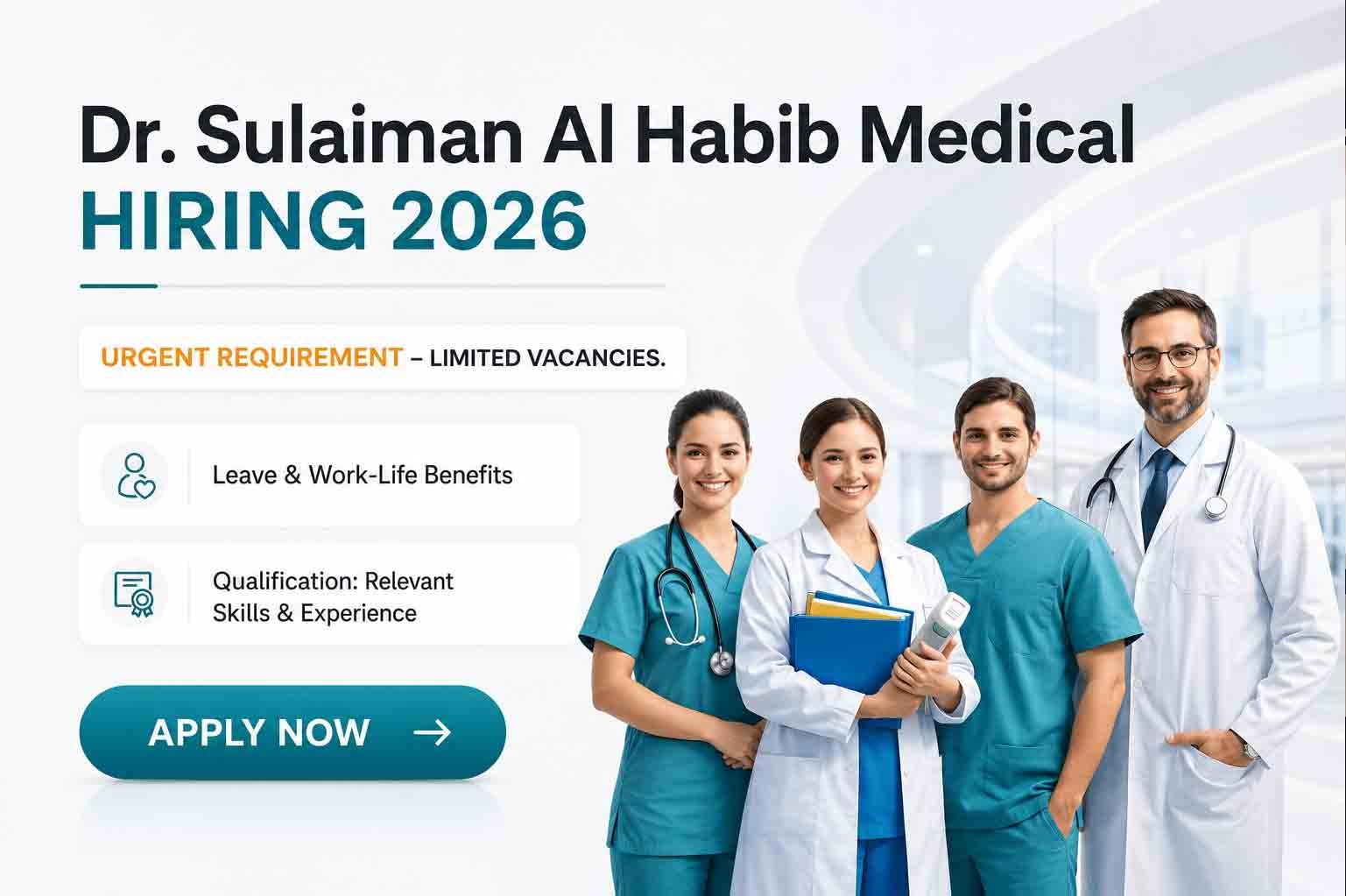 Dr. Sulaiman Al Habib Medical Jobs : Dubai Healthcare Careers