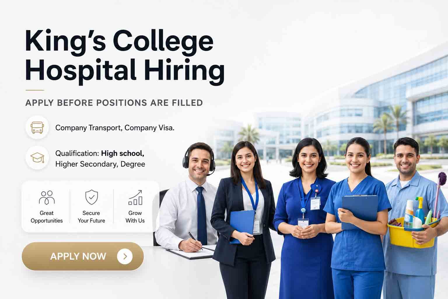 King’s College Hospital London Jobs : UK-Standard Medical Careers