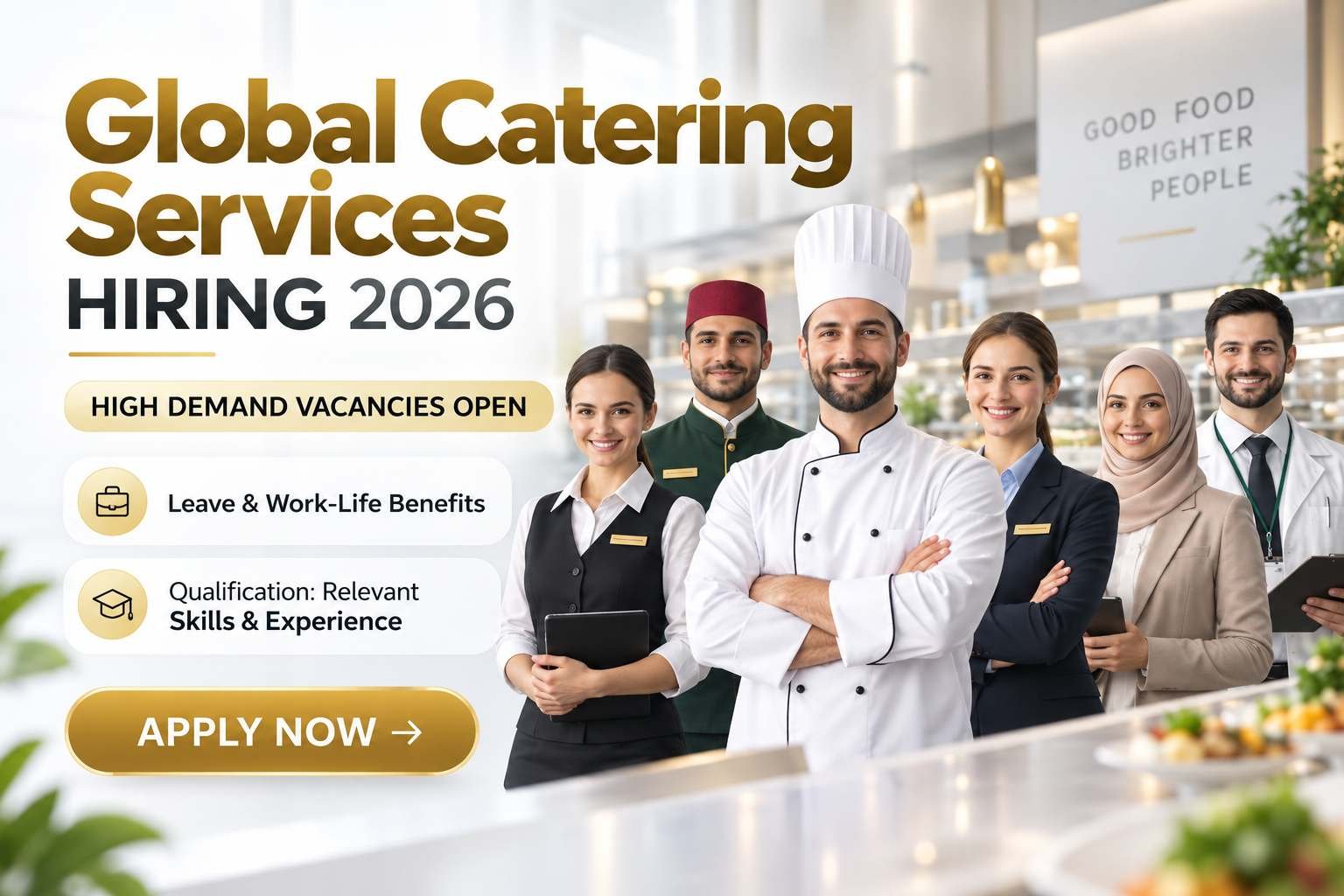 Global Catering Services Jobs : UAE F&B & Retail Careers