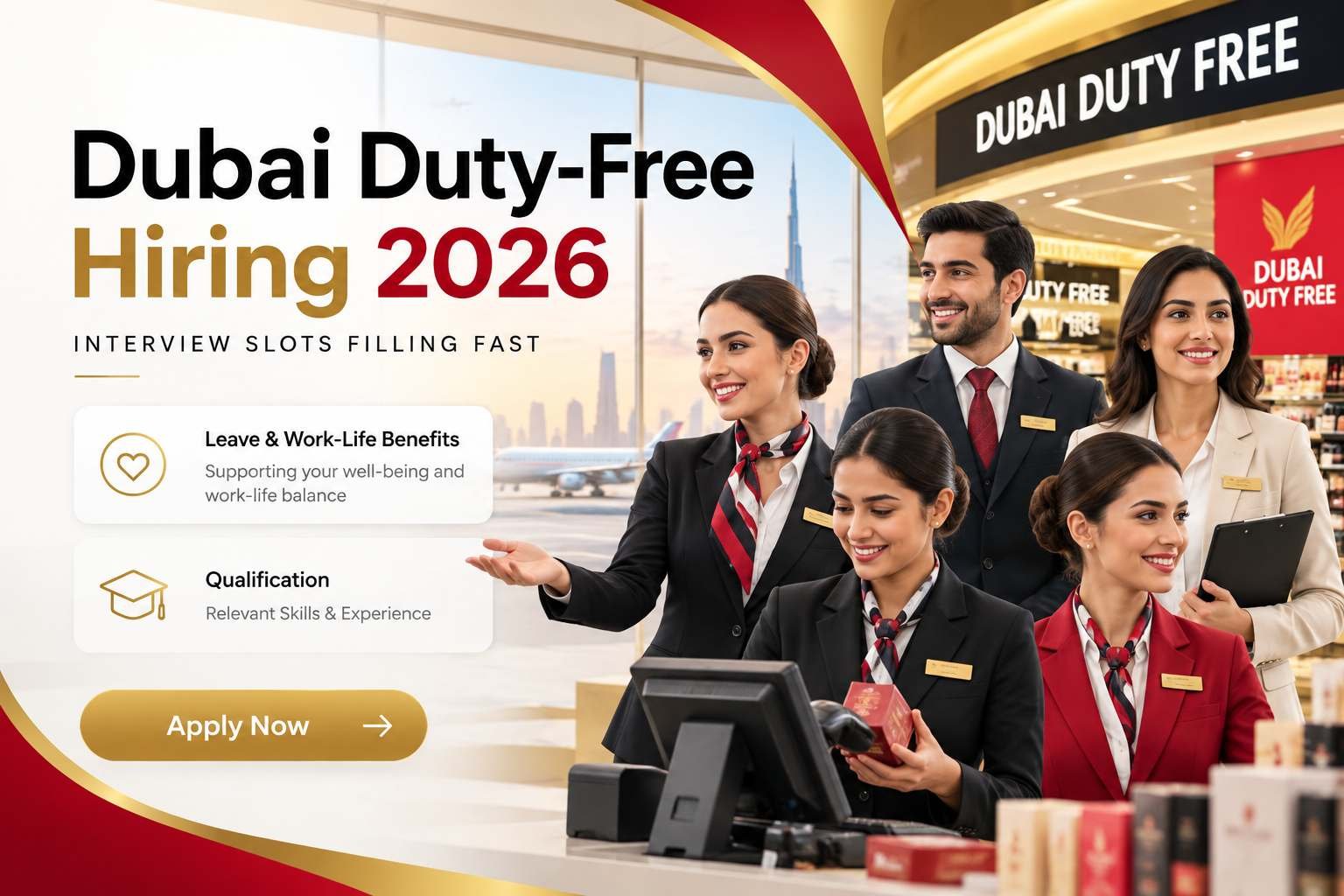 Dubai Duty-Free Jobs: Apply for Latest Retail & Aviation Careers