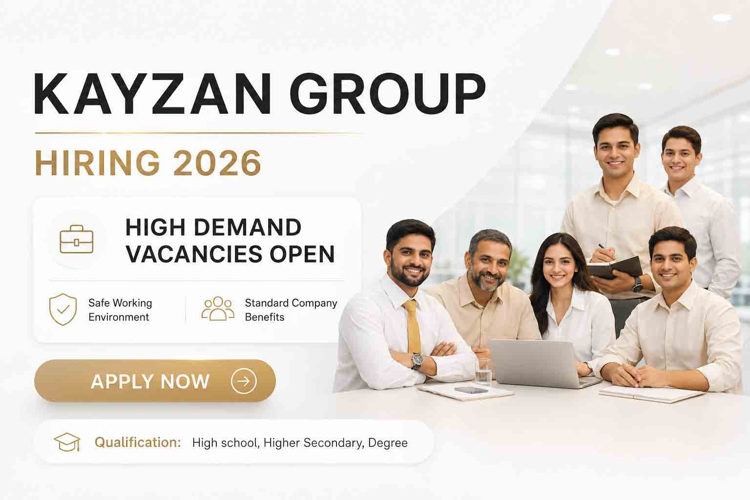 Kayzan Group Jobs : UAE Careers in Gold, Trading & IT