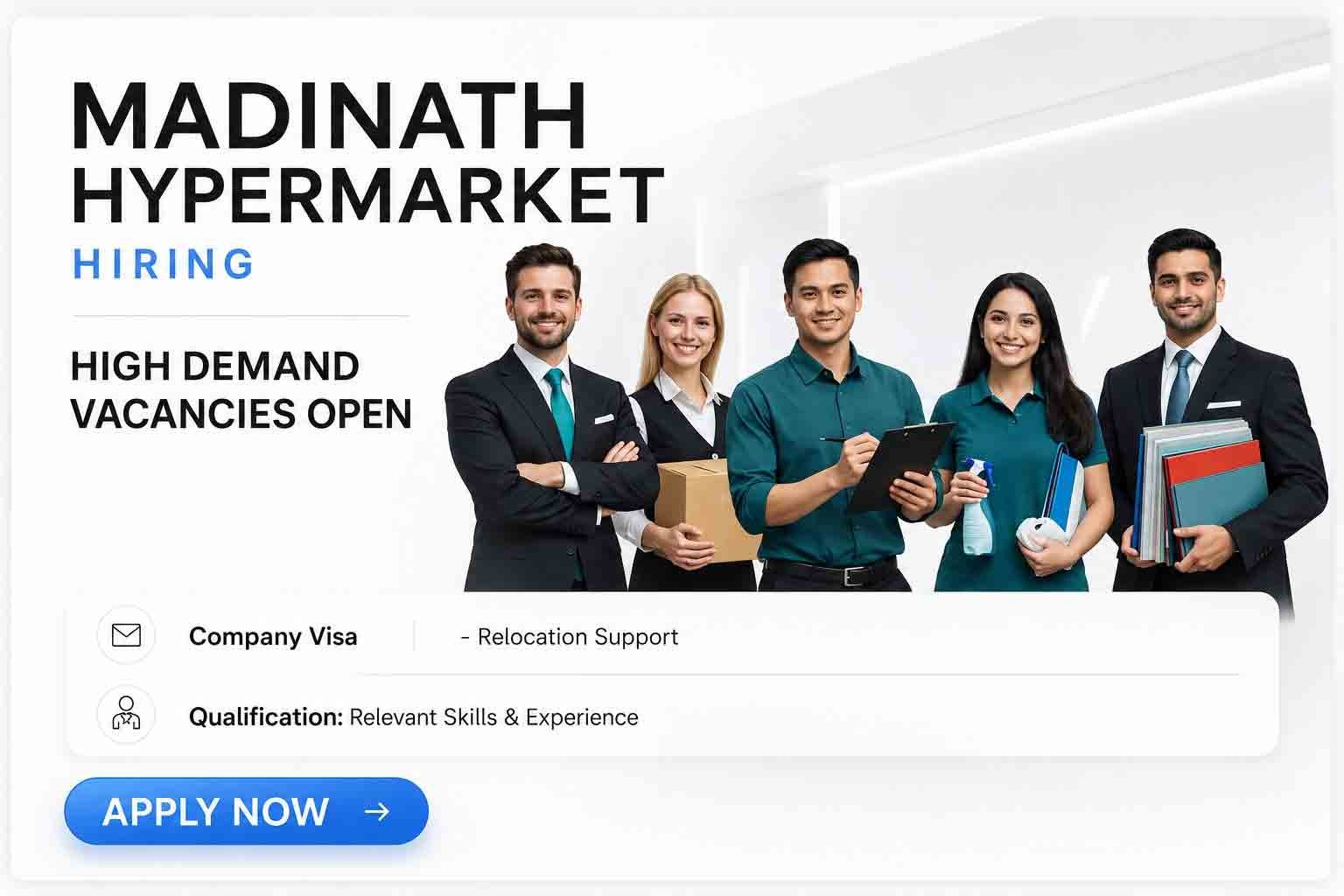 Madinath Hypermarket Jobs | Latest Job Opportunities In Dubai