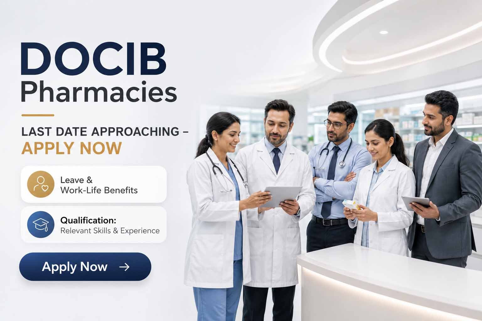 DOCIB Pharmacies Jobs: High-Salary MOH & DHA Pharmacist Jobs
