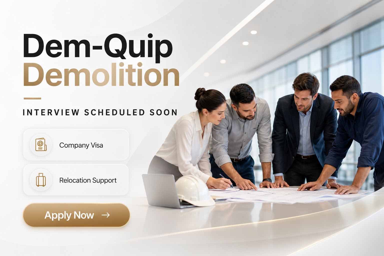 Dem-Quip Demolition Jobs: Apply for Latest Site & Engineering Careers