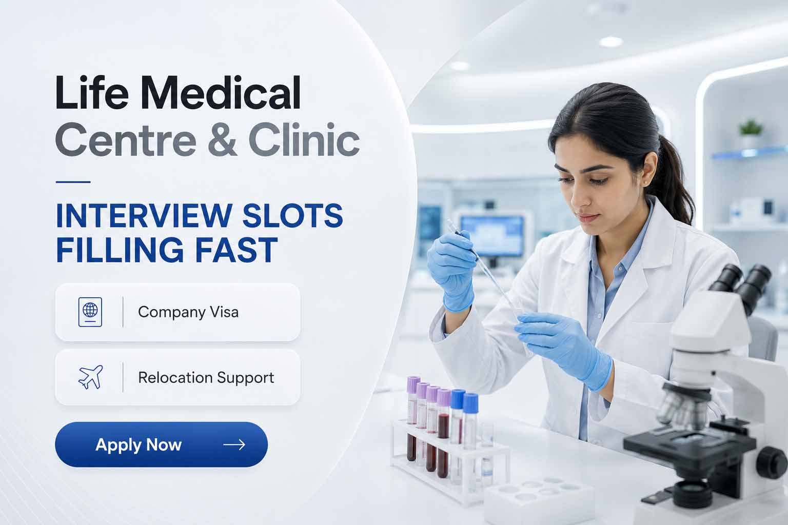 Life Medical Centre & Clinic Jobs: Apply for Latest Healthcare Careers
