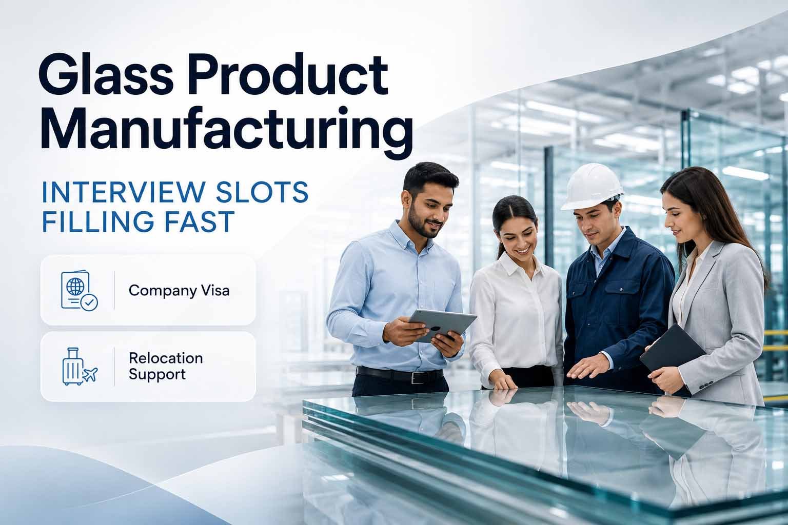 Glass Product Manufacturing Jobs :Latest Industrial & Engineering Careers