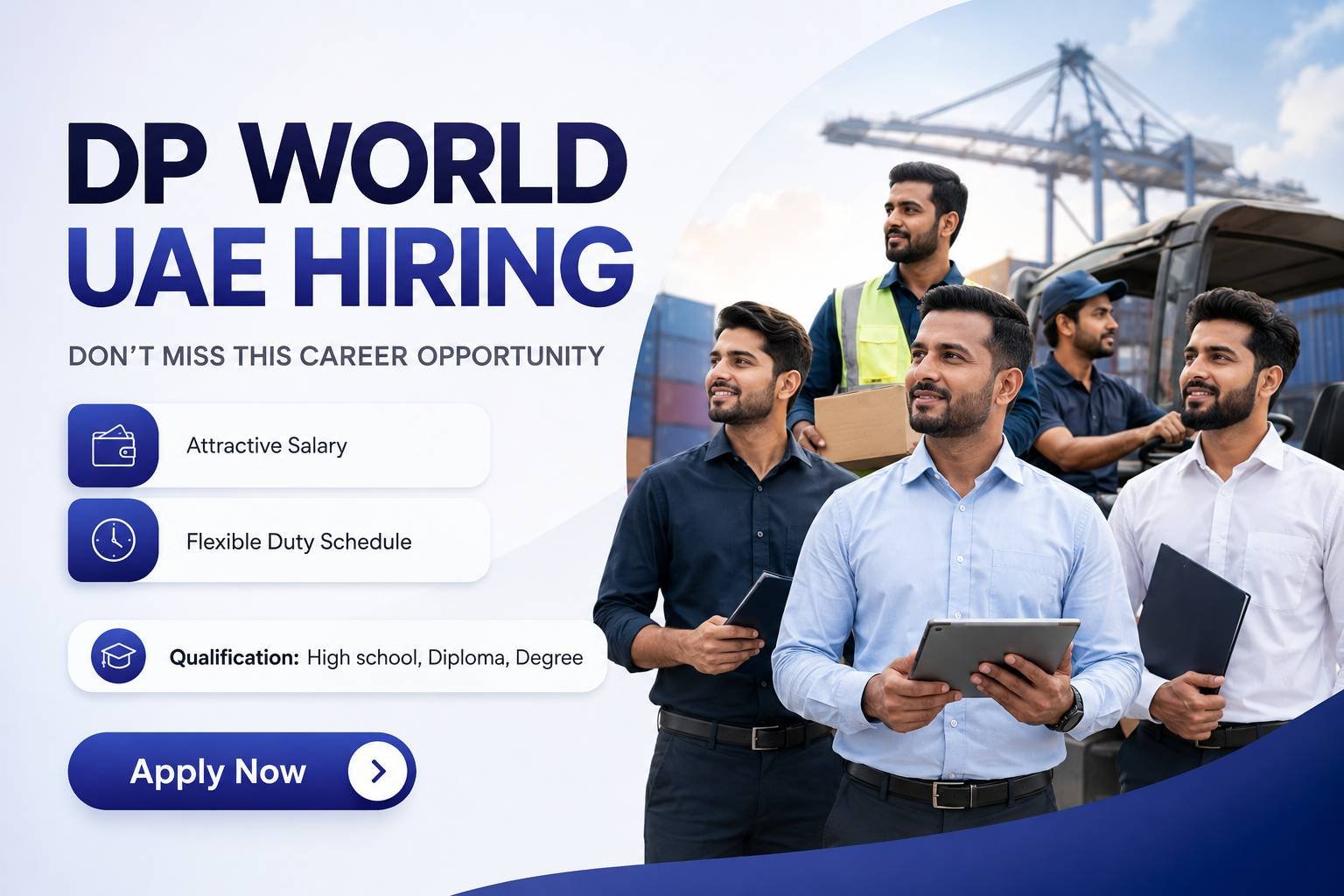 DP World Dubai Jobs: Latest Job Vacancies Announced in UAE | DP Careers