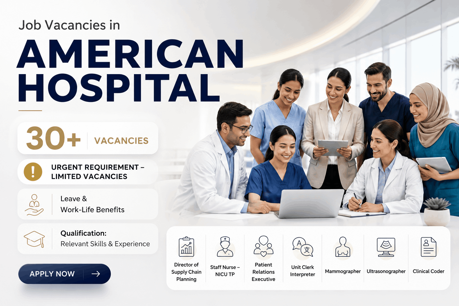 Job Vacancies in American Hospital Jobs | Jobs in Gulf Countries