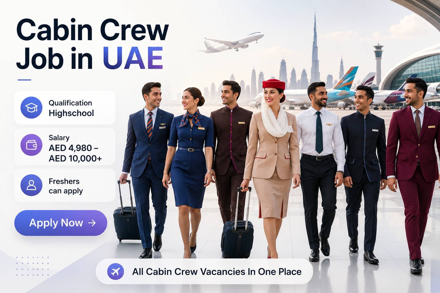 7 Airline Companies Hiring Cabin Crew | High-Paying Jobs After High School