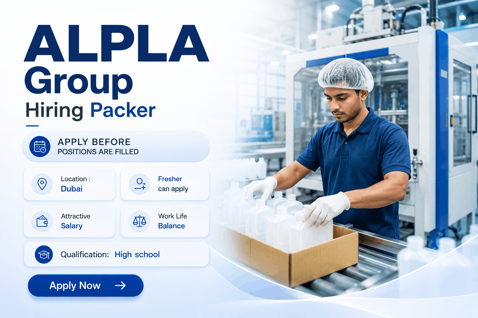 ALPLA Group Jobs : Machine Operator, Technician & Admin Vacancies