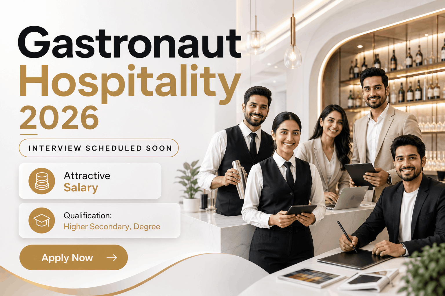 Gastronaut Hospitality Jobs : Hostess, Waiter, Supervisor & Bar Vacancies
