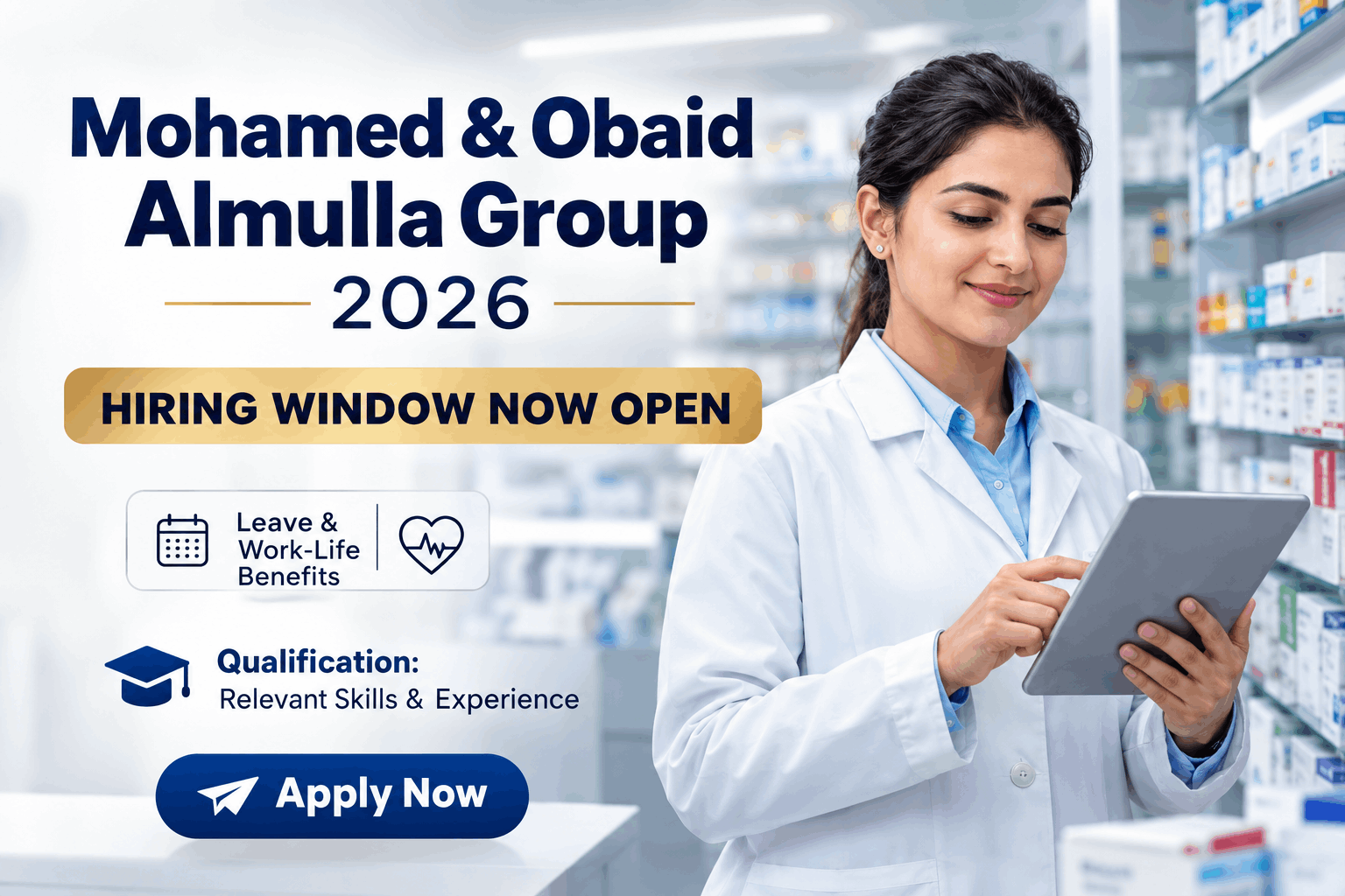 Mohamed & Obaid Almulla Group Jobs : Nurse, Hotel Staff & Admin Vacancies