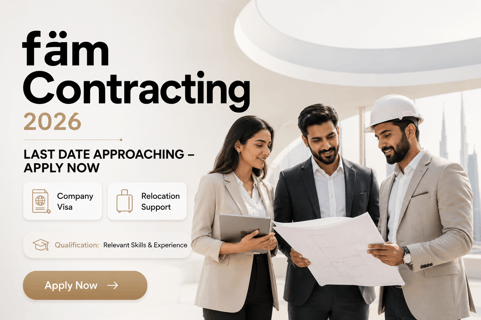 fäm Contracting Jobs : Site Engineer, Foreman & Drafting Vacancies