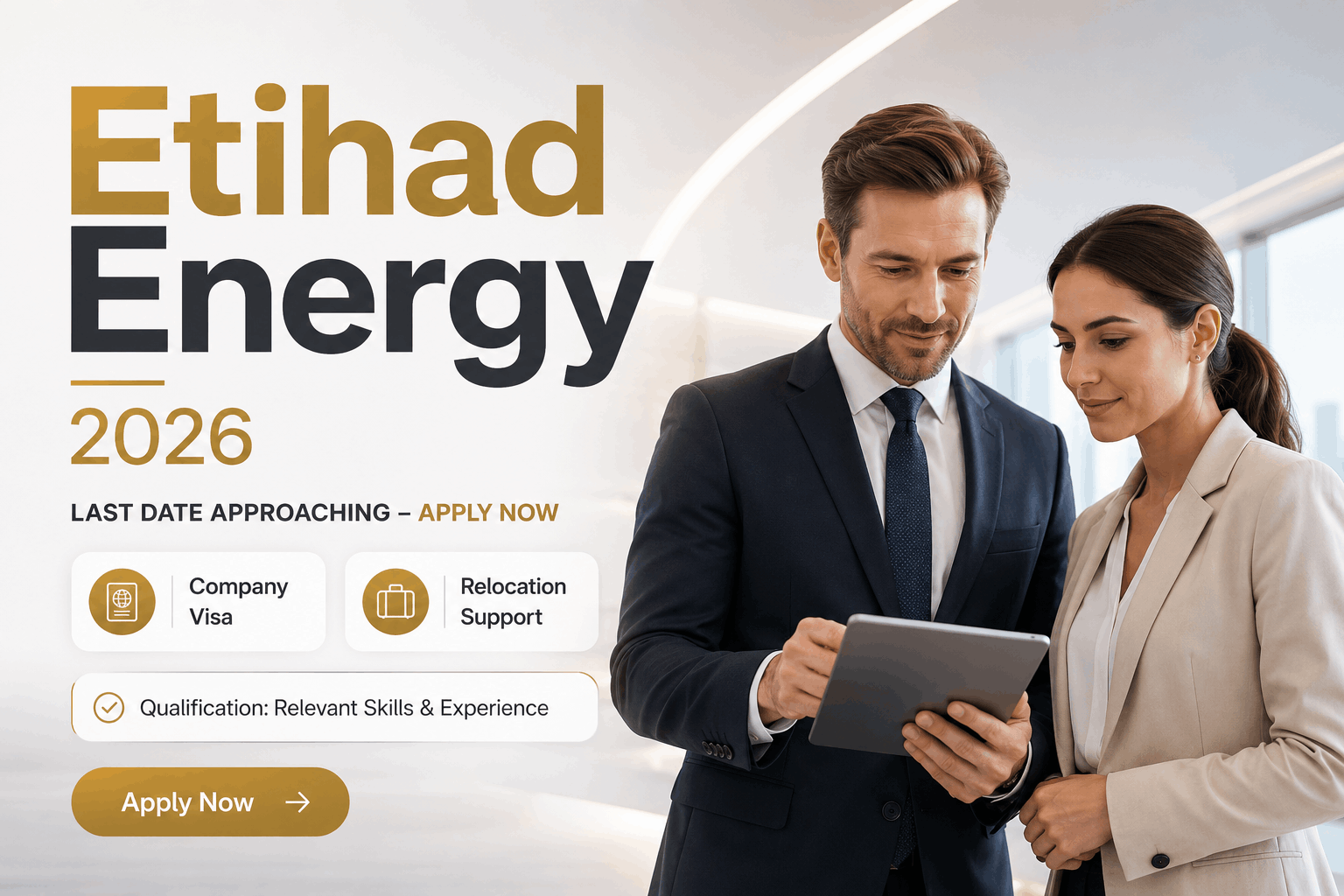 Etihad Energy Jobs : MEP Engineer, Technician & Admin Vacancies
