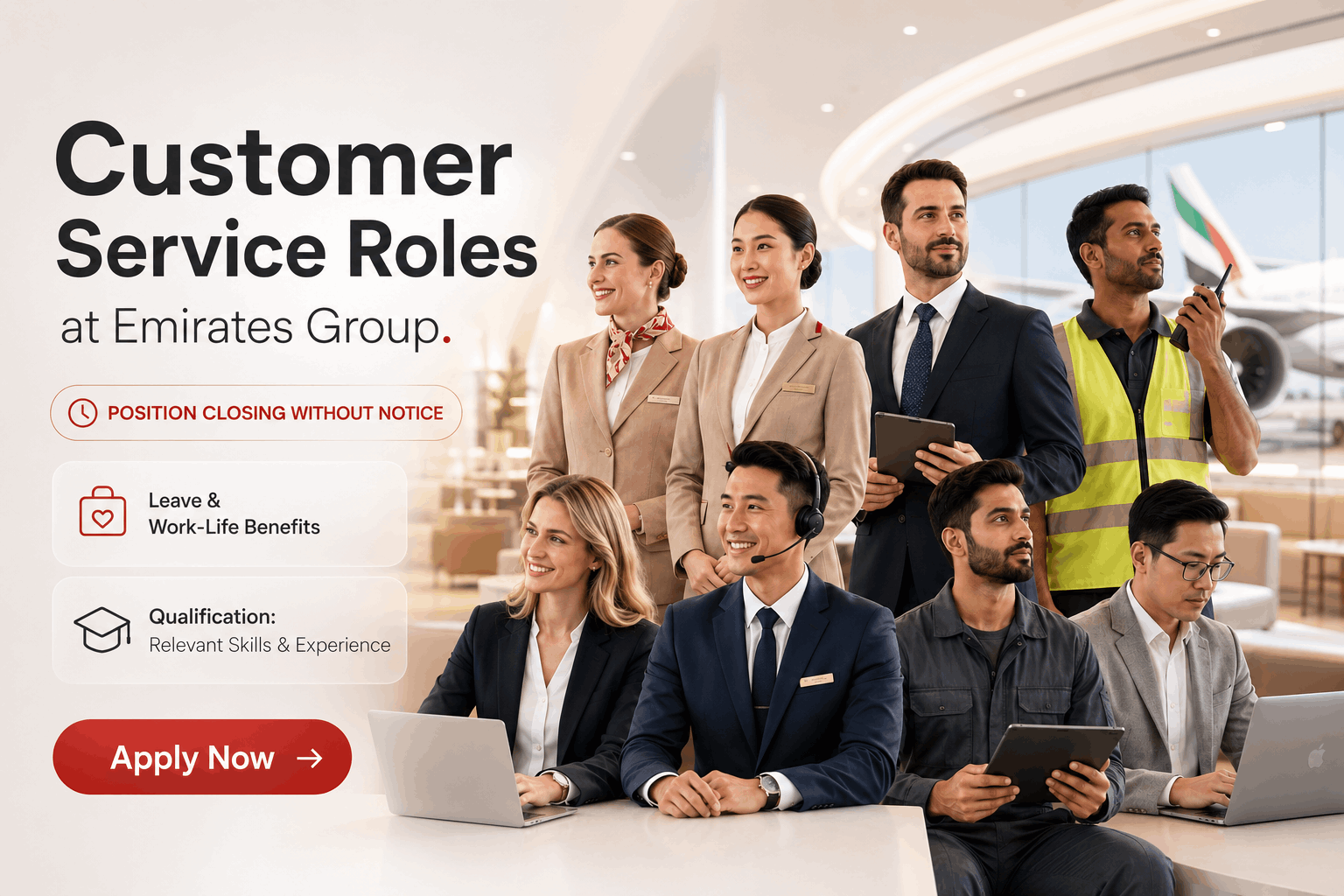 Customer Service Roles at Emirates Group