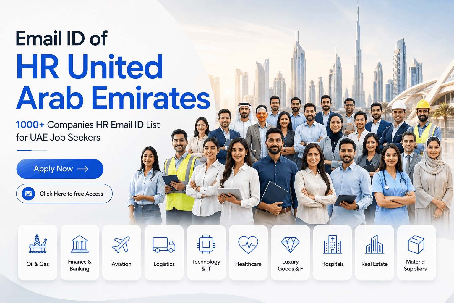Email ID of HR United Arab Emirates | 1000+ Companies HR Email ID List for UAE Job Seekers