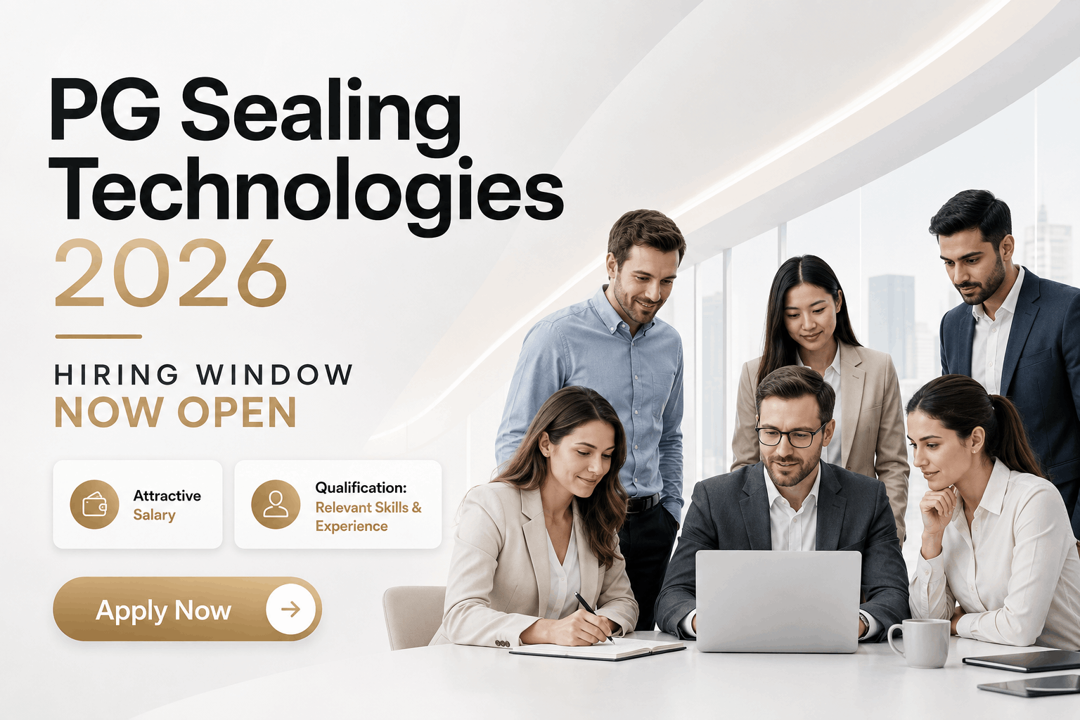 PG Sealing Technologies Jobs : CNC Machinist, Technician & Admin Roles