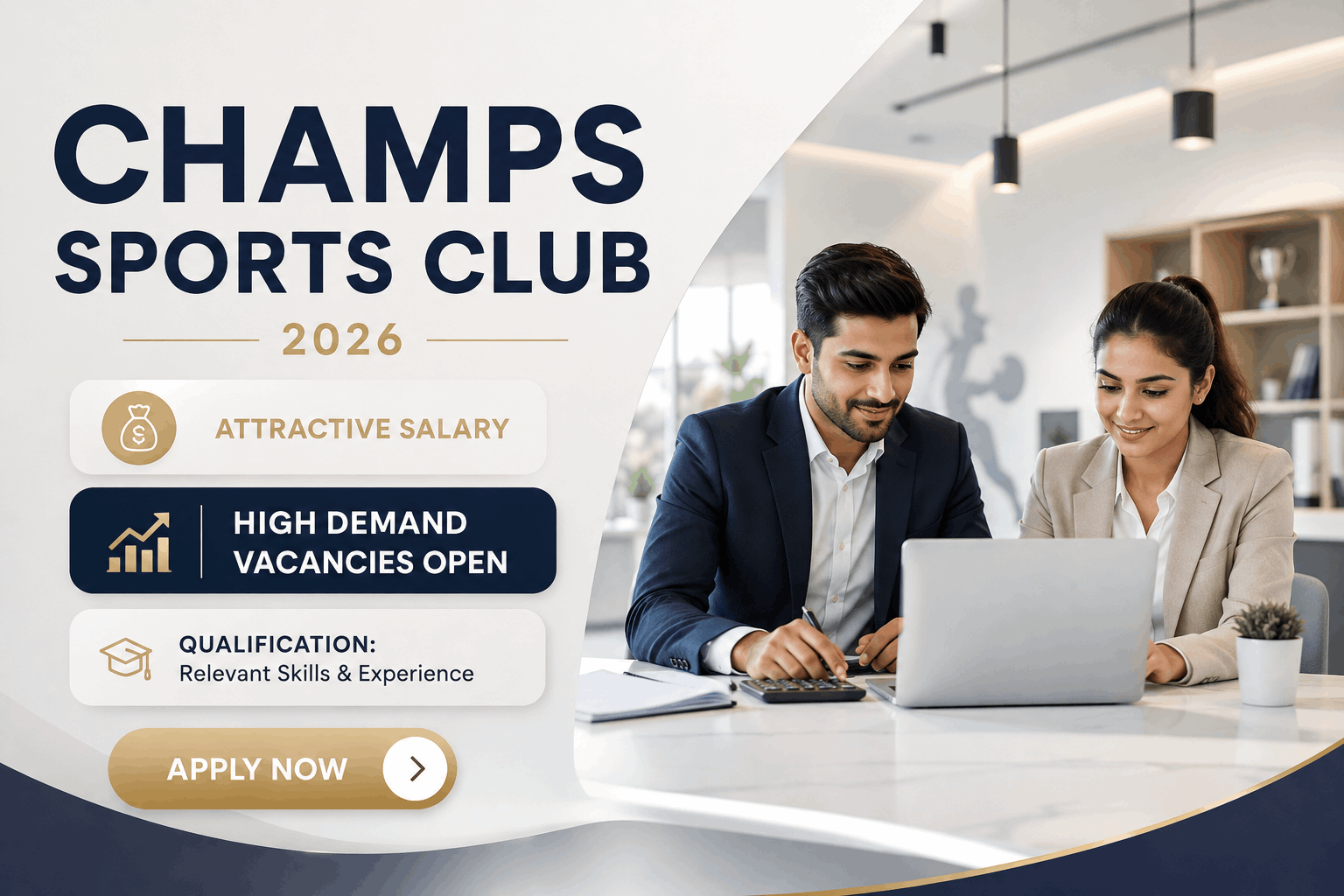Champs Sports Club Jobs : Personal Trainer, Receptionist & Coach Roles