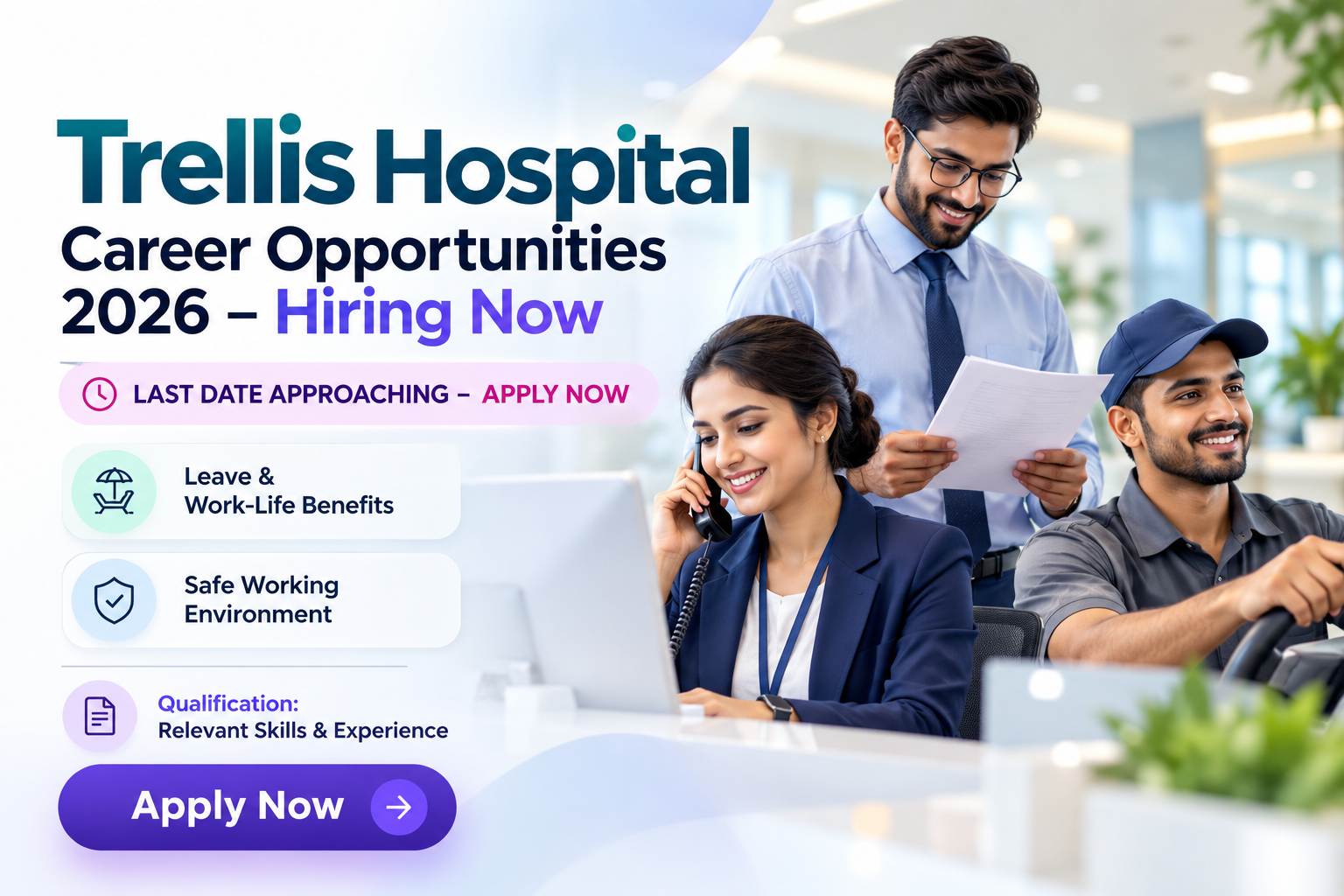 Trellis Hospital Jobs : Registered Nurse, OPD Nurse & Admin Roles