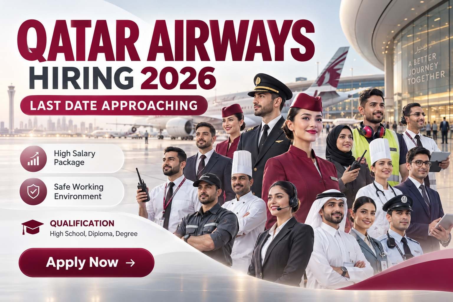 Qatar Airways Jobs | High Paying Gulf Jobs & Career Opportunities