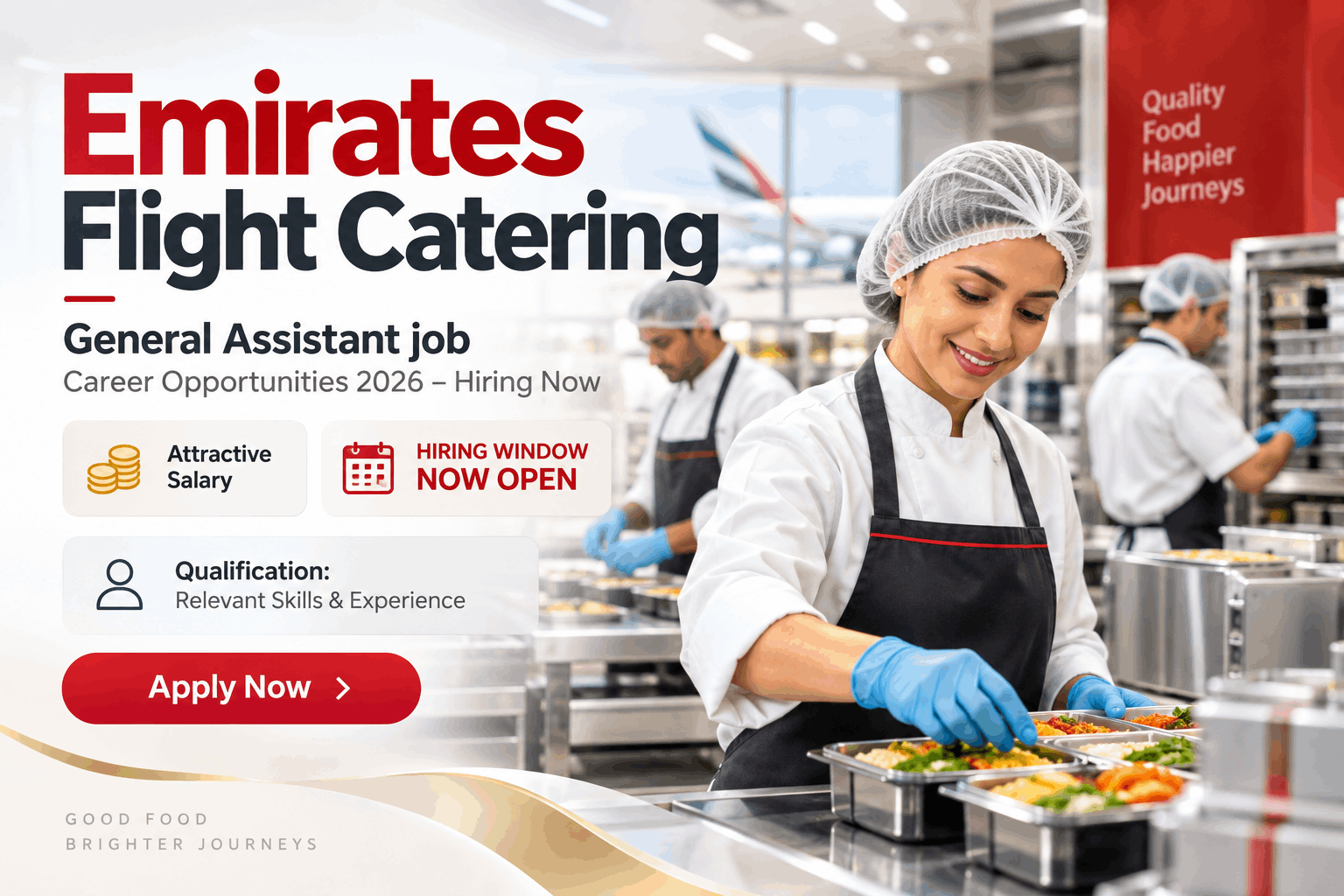 General Assistant Job Emirates Flight Catering
