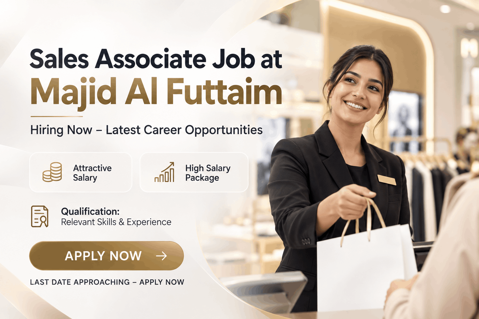 Sales Associate Job at Majid Al Futtaim Jobs :