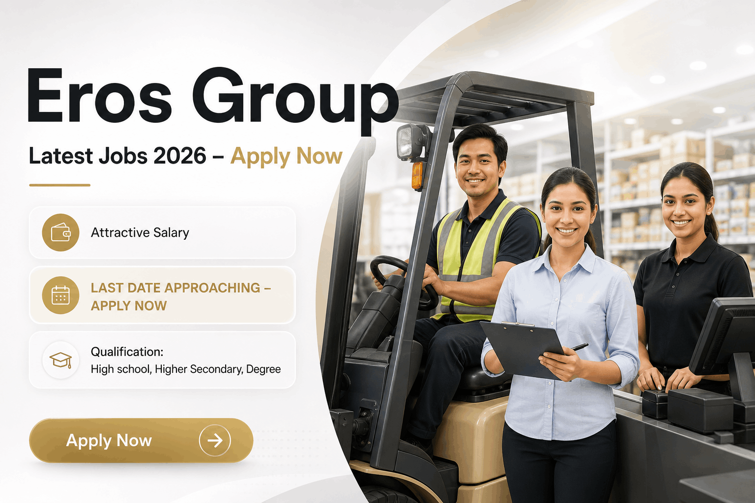 Eros Group Jobs : Electronics Sales Representative & Technician Roles
