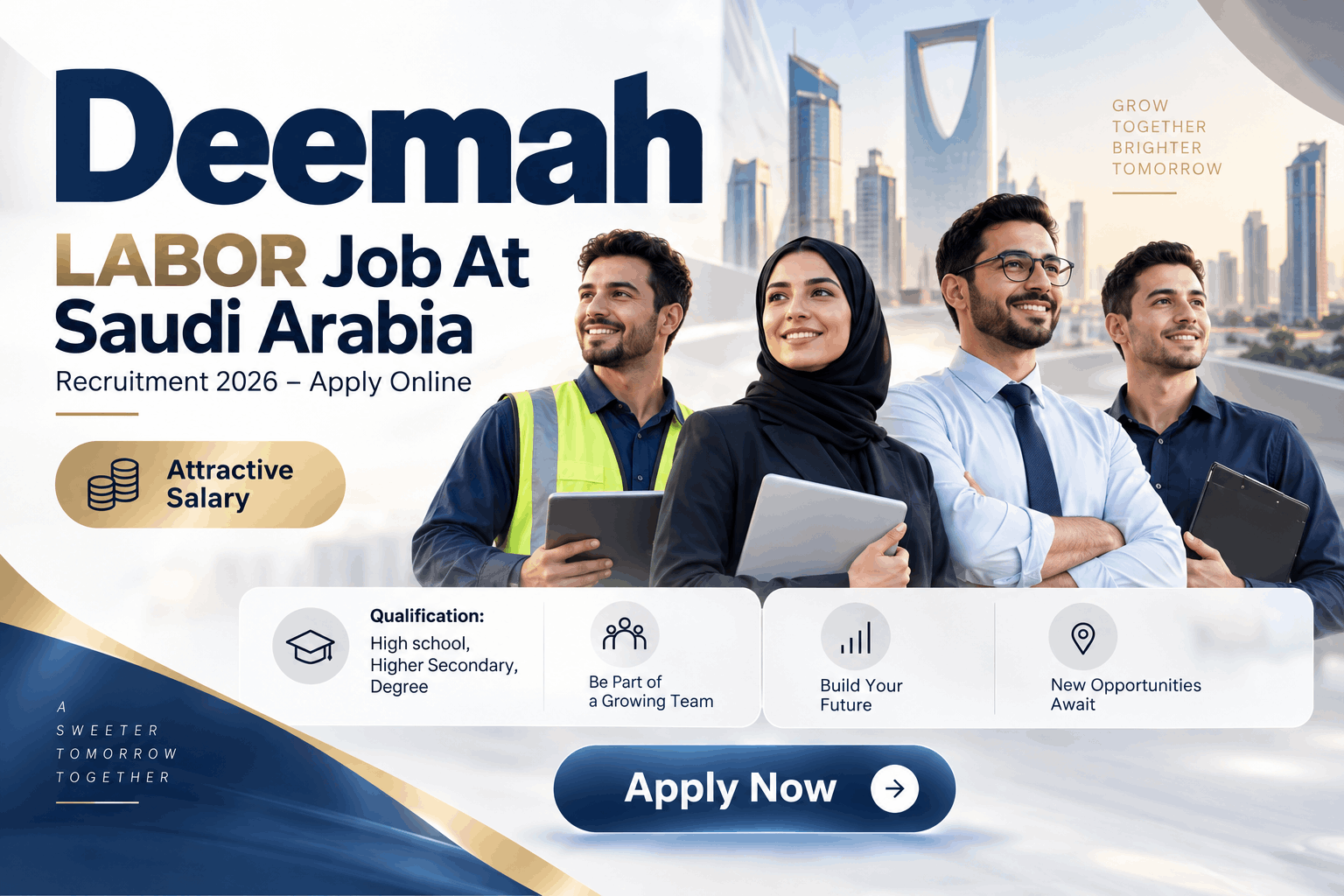 LABOR Job At Deemah Saudi Arabia :