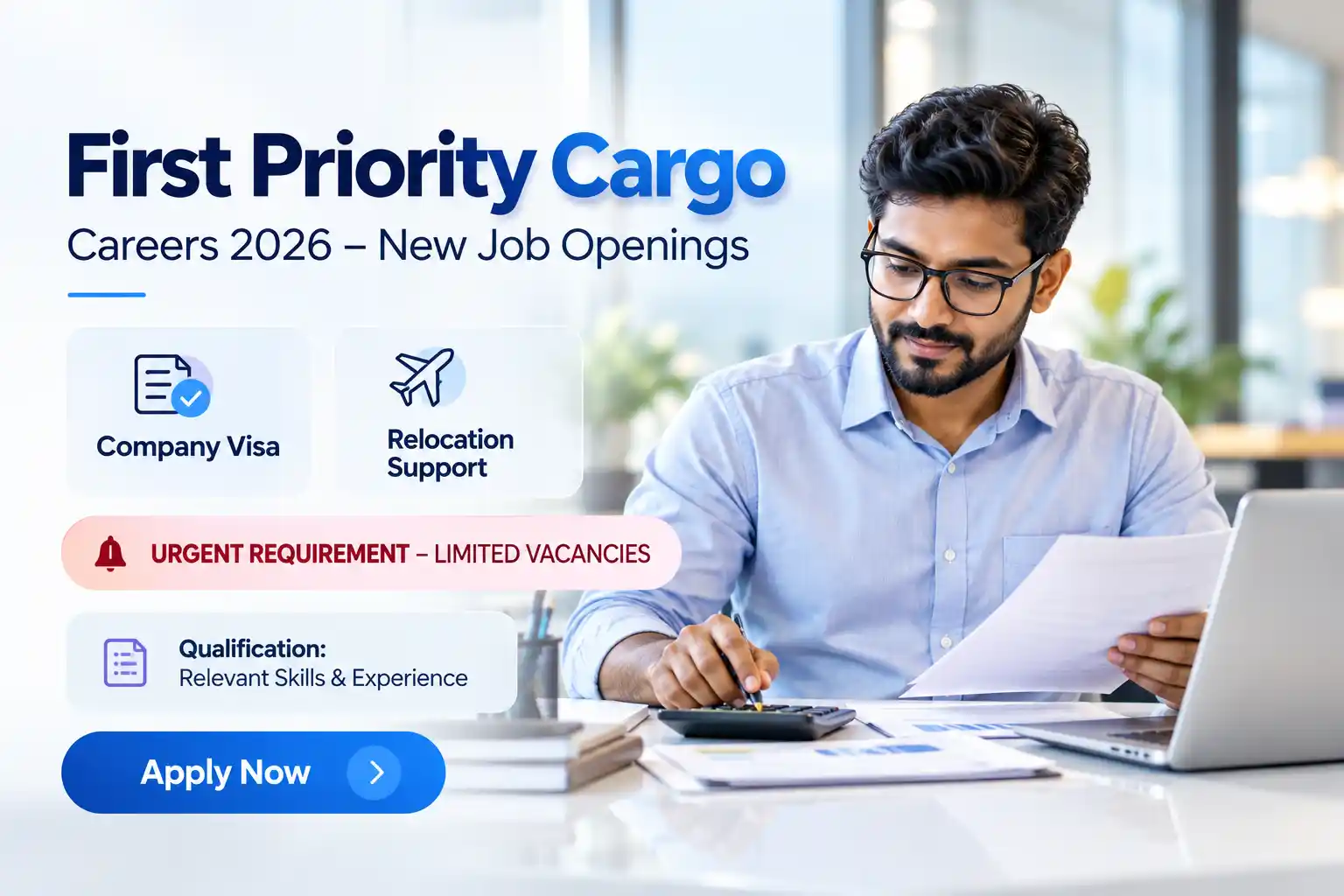 First Priority Cargo Jobs : Heavy/Light Driver, Cargo Helper & Admin Roles
