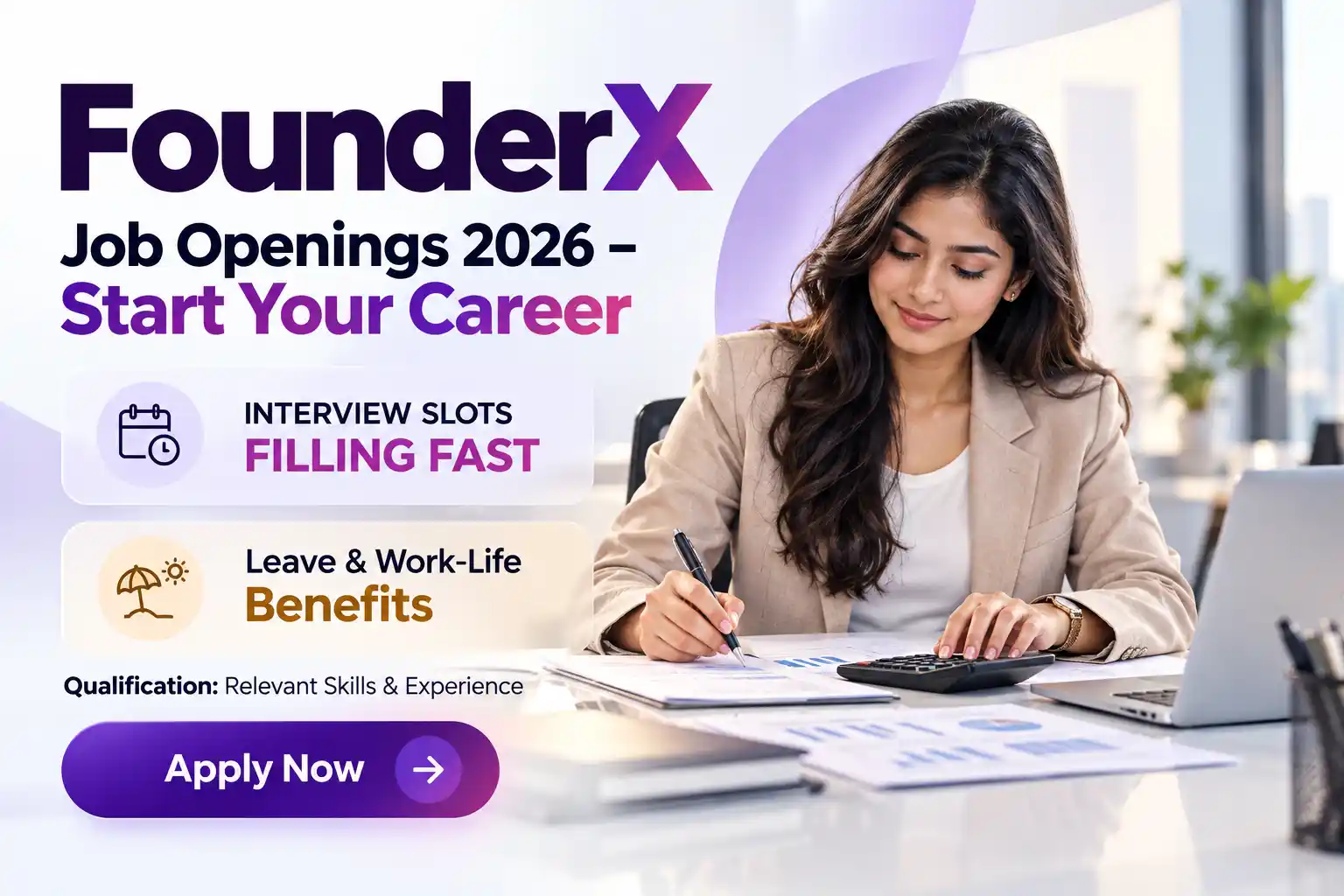FounderX Jobs : Full Stack Developer, Growth Marketer & UI/UX Roles