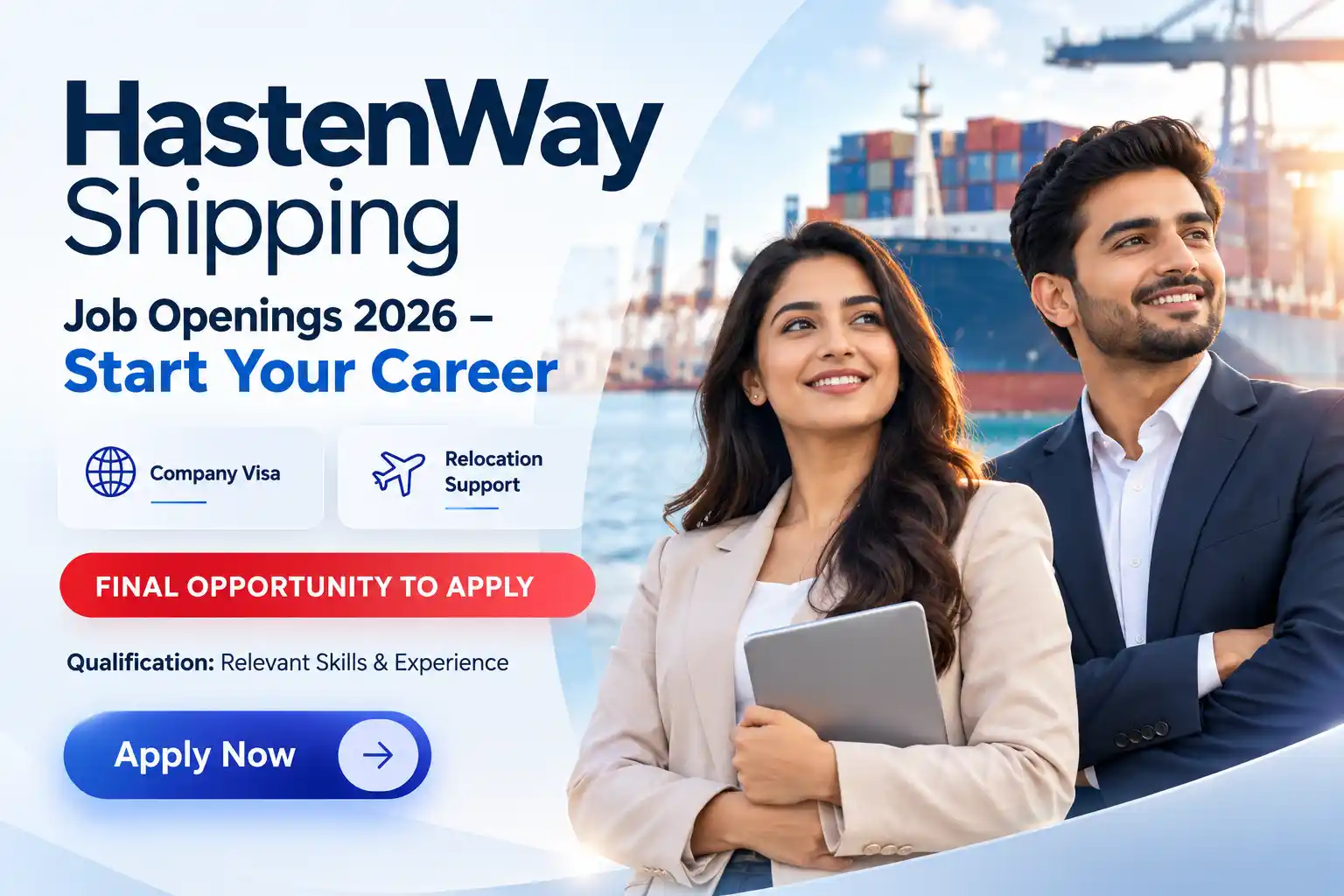 HastenWay Shipping Jobs : Cargo Helper, Warehouse Assistant & Driver