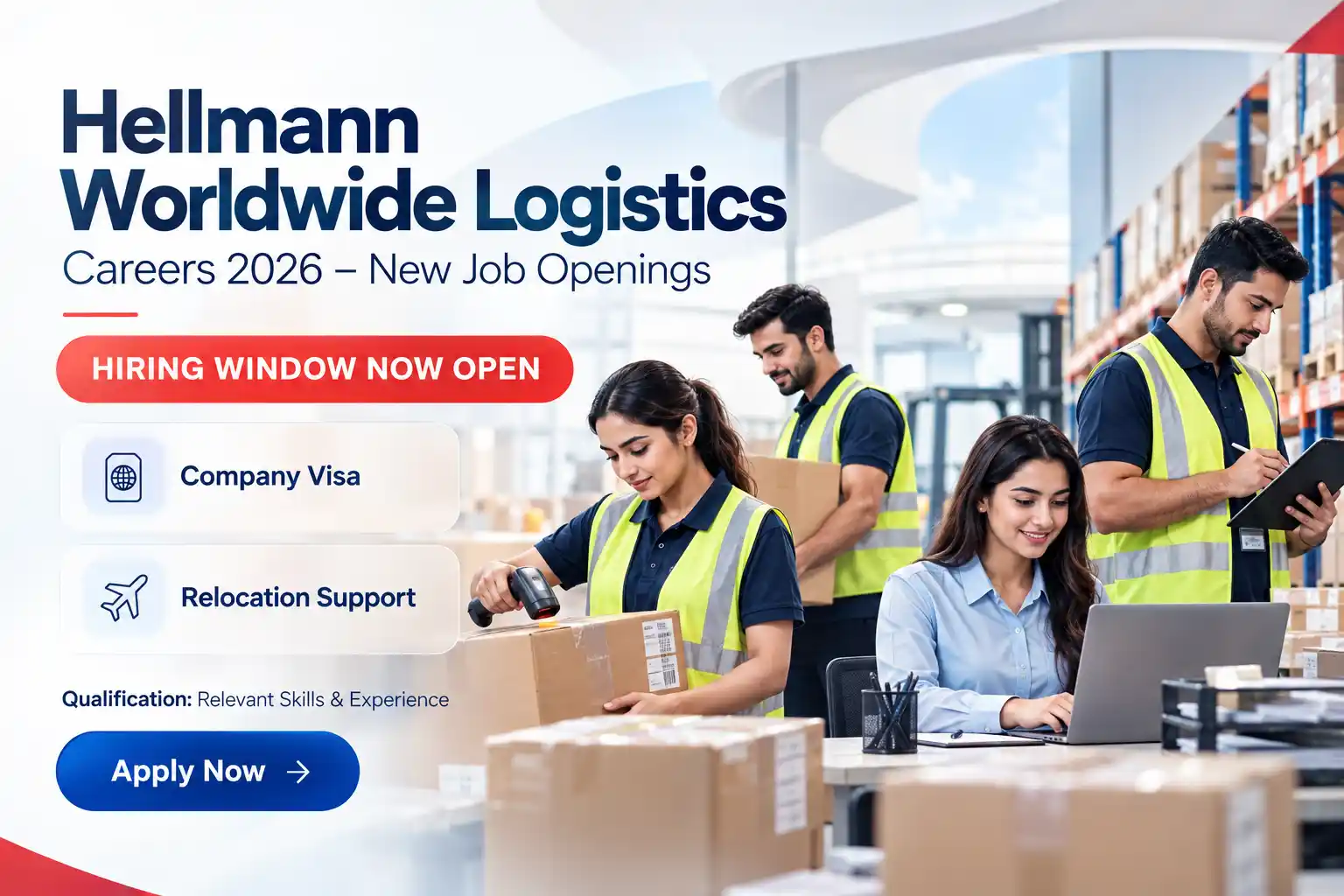 Hellmann Worldwide Logistics Jobs : Warehouse Assistant & Forklift Operator
