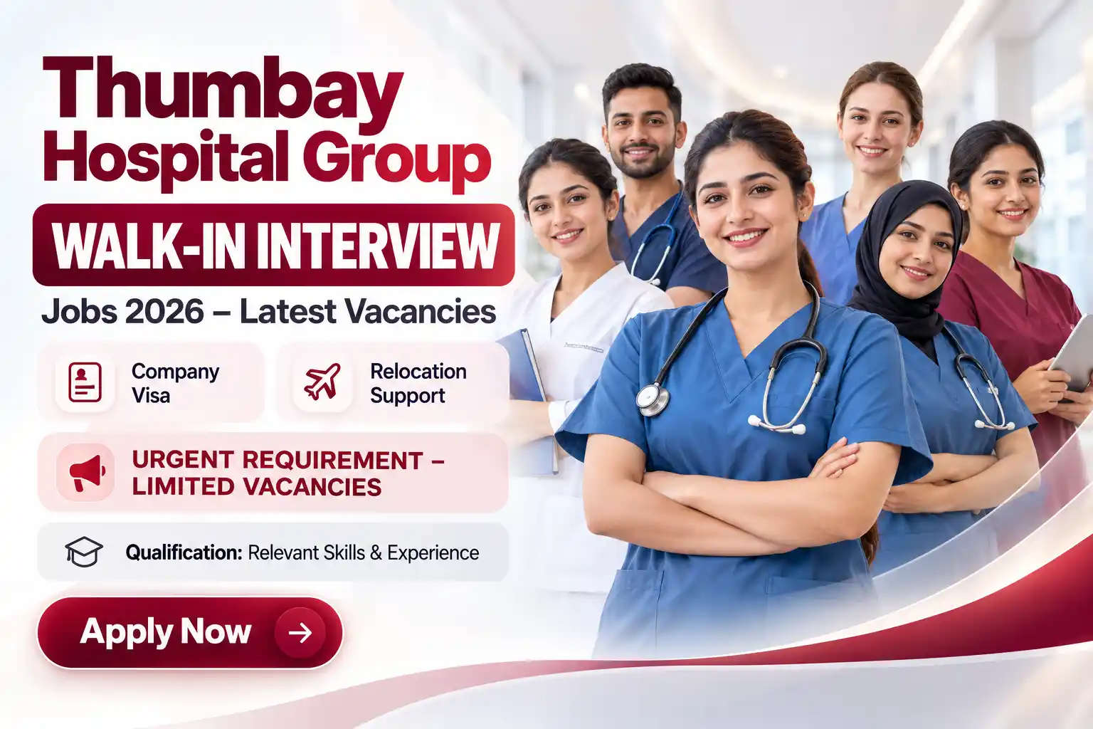 Thumbay Hospital Group WALK-IN INTERVIEW